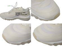 画像をギャラリービューアに読み込む, NIKE x OFF-WHITE ナイキ x オフホワイト THE TEN AIR MAX 97 ザテン エアマックス97 スニーカー AJ4585-100 美品 中古 4c074576