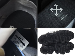 NIKE OFF-WHITE Nike Off-White Air Vapormax THE 10 AIR VAPORMAX FK Black 27cm AA3831-002 Good Condition Used 4c074578
