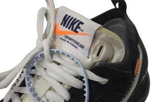 NIKE OFF-WHITE Nike Off-White Air Vapormax THE 10 AIR VAPORMAX FK Black 27cm AA3831-002 Good Condition Used 4c074578