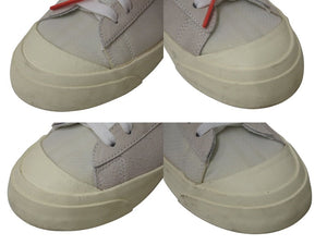 NIKE OFF-WHITE Nike Off-White Blazer THE 10 BLAZER MID Sneakers White Black AA3832-100 Good Condition Used 4c074581