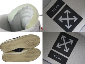 NIKE OFF-WHITE Nike Off-White Blazer THE 10 BLAZER MID Sneakers White Black AA3832-100 Good Condition Used 4c074581