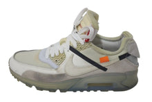 画像をギャラリービューアに読み込む, NIKE x OFF-WHITE ナイキｘオフホワイト ザテン エアマックス90 AA7293-100 ホワイト サイズ25cm 美品 中古 4c074584