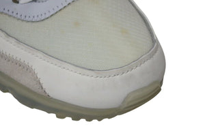 NIKE x OFF-WHITE ナイキｘオフホワイト ザテン エアマックス90 AA7293-100 ホワイト サイズ25cm 美品 中古 4c074584