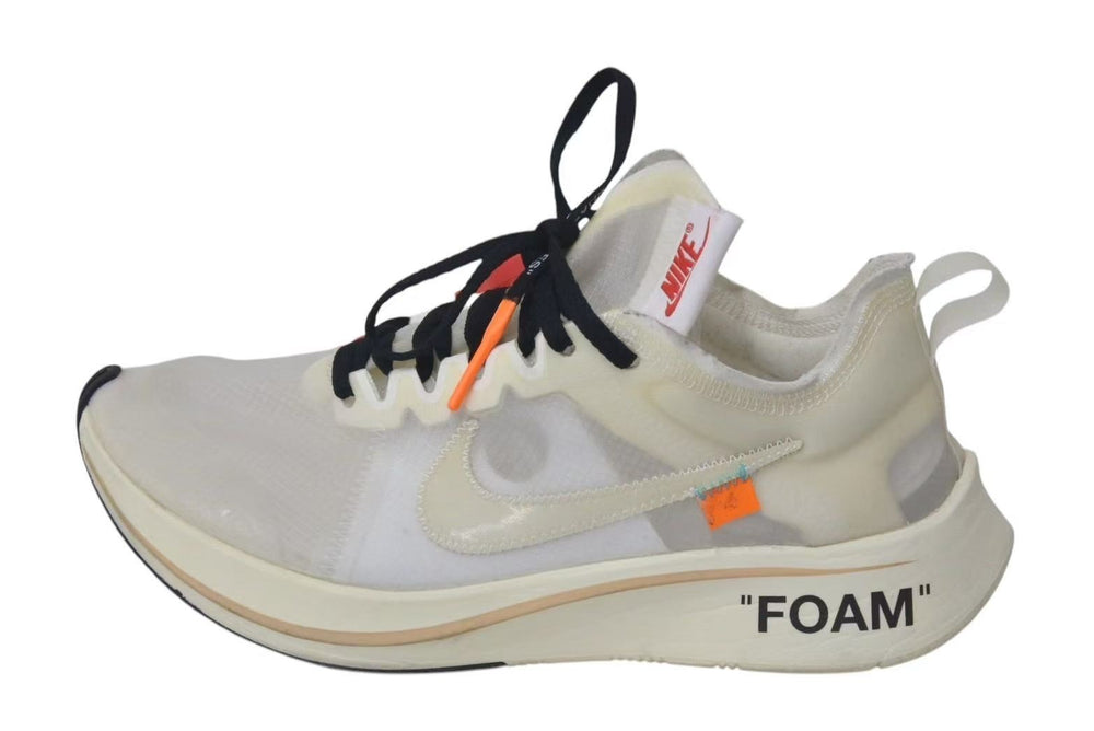 Nike x Off-White ナイキ x オフホワイト "THE TEN" Zoom Fly ザテン ズームフライ ホワイト ラバー 26cm AJ4588-100 中古 4c074585