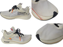 画像をギャラリービューアに読み込む, Nike x Off-White ナイキ x オフホワイト "THE TEN" Zoom Fly ザテン ズームフライ ホワイト ラバー 26cm AJ4588-100 中古 4c074585