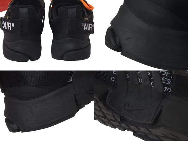 NIKE x OFF-WHITE Nike x Off-White The 10: Air Presto Air Presto Sneakers AA3830-00 Good Condition Used 4c074587