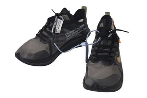 NIKE x OFF-WHITE Nike x Off-White ZOOM FLY SNEAKER Zoom Fly Sneakers Black AJ4588-001 Good Condition Used 4c074588