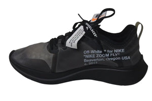 NIKE x OFF-WHITE Nike x Off-White ZOOM FLY SNEAKER Zoom Fly Sneakers Black AJ4588-001 Good Condition Used 4c074588