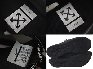 NIKE x OFF-WHITE Nike x Off-White ZOOM FLY SNEAKER Zoom Fly Sneakers Black AJ4588-001 Good Condition Used 4c074588