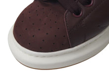 画像をギャラリービューアに読み込む, Alexander McQueen アレキサンダーマックイーン スニーカー 赤茶色 レザー サイズ 40 476217 美品 中古 4c074590