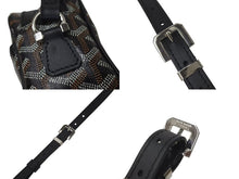 画像をギャラリービューアに読み込む, 極美品 GOYARD ゴヤール カップヴェールPMバッグ ショルダーバッグ CAPVE2PMLTY50CL50P ブラック PVC レザー 中古 4c074591