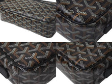 画像をギャラリービューアに読み込む, 極美品 GOYARD ゴヤール カップヴェールPMバッグ ショルダーバッグ CAPVE2PMLTY50CL50P ブラック PVC レザー 中古 4c074591