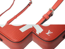 画像をギャラリービューアに読み込む, LOUIS VUITTON ルイヴィトン SUPREME シュプリーム ダヌーブPPM ショルダーバッグ M53434 レッド ホワイト 美品 中古 4c074597