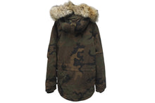 画像をギャラリービューアに読み込む, LOUIS VUITTON ルイヴィトン SUPREME 17AW LVジャガードデニム N-3B コート サイズ48 HDK90EDSQ サイズ48 美品 中古 4c074601