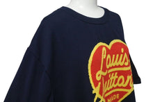 画像をギャラリービューアに読み込む, 極美品 LOUIS VUITTON ルイヴィトン インタルシアハートロゴ コットンニットTシャツ RM221M JN5 HMN01W サイズXXL NIGO LV MADE 中古 4c074603