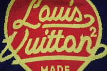 画像をギャラリービューアに読み込む, 極美品 LOUIS VUITTON ルイヴィトン インタルシアハートロゴ コットンニットTシャツ RM221M JN5 HMN01W サイズXXL NIGO LV MADE 中古 4c074603