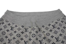画像をギャラリービューアに読み込む, LOUIS VUITTON ルイヴィトン モノグラム カシミヤ混 ジョガーパンツ グレー サイズL FKKP09ZVE 美品 中古 4c074609