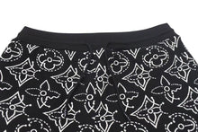 画像をギャラリービューアに読み込む, 極美品 LOUIS VUITTON x NBA ルイヴィトン 21AW フラワーキルテッドショートパンツ ブラック サイズL RM212M DM0 HLY19W 中古 4c074612