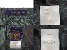 画像をギャラリービューアに読み込む, LOUIS VUITTON ルイヴィトン ジャカードモノグラムシルクショートパンツ グリーン グレー RM242MM KSY HRP 美品 中古 4c074613