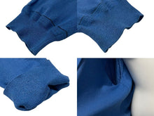 画像をギャラリービューアに読み込む, LOUIS VUITTON ルイヴィトン シルクカシミヤ混 コットンカーディガン ブルー サイズL RM171Q MM5 HAN49W 美品 中古 4c074617