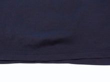 画像をギャラリービューアに読み込む, Berluti ベルルッティ 半袖Tシャツ 134178 サイズL カリグラフィーデザイン レザーポケット コットン ネイビー 美品 中古 4c074625