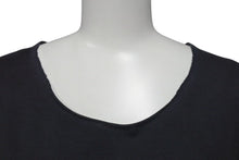 画像をギャラリービューアに読み込む, 極美品 Maison Margiela メゾンマルジェラ 22SS オーバーサイズ カットオフ 半袖Ｔシャツ ブラック ファブリック S50GC0668 サイズM 中古 4c074648