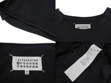 画像をギャラリービューアに読み込む, 極美品 Maison Margiela メゾンマルジェラ 22SS オーバーサイズ カットオフ 半袖Ｔシャツ ブラック ファブリック S50GC0668 サイズM 中古 4c074648