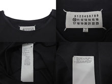 画像をギャラリービューアに読み込む, 極美品 Maison Margiela メゾンマルジェラ 22SS オーバーサイズ カットオフ 半袖Ｔシャツ ブラック ファブリック S50GC0668 サイズM 中古 4c074649