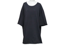 画像をギャラリービューアに読み込む, 極美品 Maison Margiela メゾンマルジェラ 22SS オーバーサイズ カットオフ 半袖Ｔシャツ ブラック ファブリック S50GC0668 サイズM 中古 4c074649