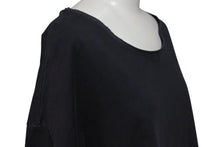 画像をギャラリービューアに読み込む, 極美品 Maison Margiela メゾンマルジェラ 22SS オーバーサイズ カットオフ 半袖Ｔシャツ ブラック ファブリック S50GC0668 サイズM 中古 4c074649