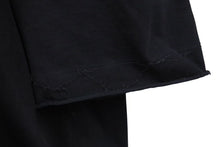 画像をギャラリービューアに読み込む, 極美品 Maison Margiela メゾンマルジェラ 22SS オーバーサイズ カットオフ 半袖Ｔシャツ ブラック ファブリック S50GC0668 サイズM 中古 4c074649