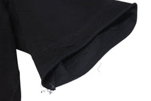 画像をギャラリービューアに読み込む, 極美品 Maison Margiela メゾンマルジェラ 22SS オーバーサイズ カットオフ 半袖Ｔシャツ ブラック ファブリック S50GC0668 サイズM 中古 4c074649