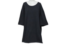 画像をギャラリービューアに読み込む, Maison Margiela メゾンマルジェラ 22SS オーバーサイズ カットオフ 半袖Ｔシャツ ブラック ファブリック S50GC0668 サイズM 美品 中古 4c074650