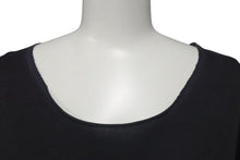 画像をギャラリービューアに読み込む, Maison Margiela メゾンマルジェラ 22SS オーバーサイズ カットオフ 半袖Ｔシャツ ブラック ファブリック S50GC0668 サイズM 美品 中古 4c074650