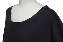 画像をギャラリービューアに読み込む, Maison Margiela メゾンマルジェラ 22SS オーバーサイズ カットオフ 半袖Ｔシャツ ブラック ファブリック S50GC0668 サイズM 美品 中古 4c074650