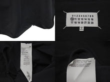 画像をギャラリービューアに読み込む, Maison Margiela メゾンマルジェラ 22SS オーバーサイズ カットオフ 半袖Ｔシャツ ブラック ファブリック S50GC0668 サイズM 美品 中古 4c074650