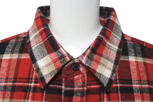 画像をギャラリービューアに読み込む, SAINT LAURENT サンローラン Red Check Button up レッド チェックシャツ サイズ L 535402 Y781T 美品 中古 4c074654