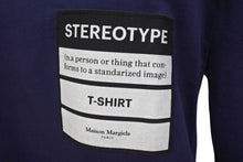 画像をギャラリービューアに読み込む, 未使用 Maison Margiela メゾンマルジェラ STEREOTYPE T Shirt ステリオタイプ Tシャツ ネイビー 52 S50GC0538 中古 4c074659