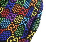 Load image into Gallery viewer, 極美品 GUCCI GGマルチカラー サイケデリック シルクショーツ ハーフパンツ モノグラム サイズ48 497251 ZADGM 中古 4c074670