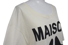 画像をギャラリービューアに読み込む, GUCCI グッチ MAISON DE L`AMOUR 犬 Tシャツ アイボリー サイズL コットン イタリア製 492347 X3P09 中古 4c074675