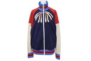 Very good condition GUCCI Track jacket GUCCIFY YOURSELF 502287 X9P63 Blue Red Navy Beige Size L Used 4c074676