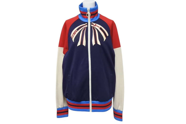 Very good condition GUCCI Track jacket GUCCIFY YOURSELF 502287 X9P63 Blue Red Navy Beige Size L Used 4c074676