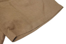 画像をギャラリービューアに読み込む, 極美品 GUCCI グッチ ハーフパンツ ショーツ 623078 Z403L レーヨン リネン イタリア製 ブラウン ゴールド金具 サイズ48 中古 4c074677