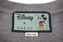 画像をギャラリービューアに読み込む, 極美品 GUCCI × Disney グッチ ディズニー ミッキーマウス プリント ウェブライン 半袖Ｔシャツ グレー コットン 565806 XJB67 サイズM 中古 4c074686