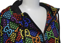 Load image into Gallery viewer, 極美品 GUCCI GGマルチカラー サイケデリック ブルゾン パーカー サイズM モノグラム 604197 XJB62 中古 4c074689