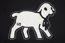 Load image into Gallery viewer, 極美品 GUCCI グッチ グッチラム オーバーサイズ 半袖Tシャツ 565806 XJBTV イタリア製 コットン ブラック レッド M 中古 4c074691