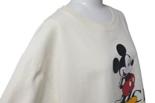 Load image into Gallery viewer, 極美品 GUCCI グッチ DISNEYコラボ ミッキーロゴ 半袖Tシャツ 565806 XJB66 コットン アイボリー サイズXL 中古 4c074692