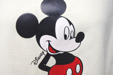 Load image into Gallery viewer, 極美品 GUCCI グッチ DISNEYコラボ ミッキーロゴ 半袖Tシャツ 565806 XJB66 コットン アイボリー サイズXL 中古 4c074692