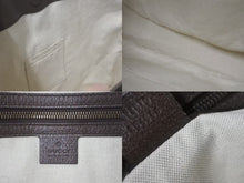 Load image into Gallery viewer, 極美品 GUCCI グッチ GGスプリーム トートバッグ ハンドバッグ 473870 レザー GGスプリーム ベージュ ブラウン 中古 4c074712