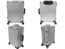 画像をギャラリービューアに読み込む, RIMOWA リモワ × FENDI フェンディ キャリーケース スーツケース 7VV133 A5F6 F13DL ズッカ柄 アルミニウム シルバー 美品 中古 4c074714